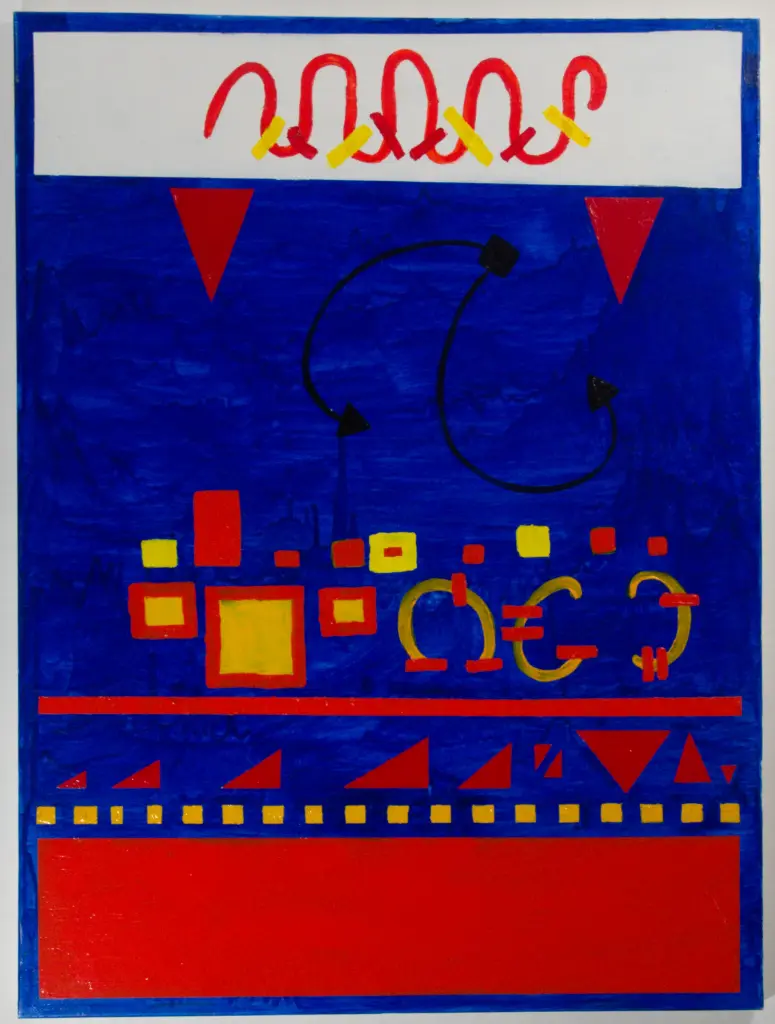 LSA ANACONDA30X40acrylic ON CVANVAS