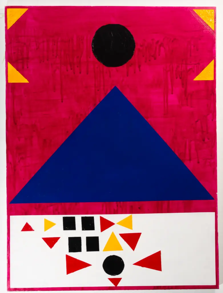 S3RD0130X40 acrylic ON CANVAS