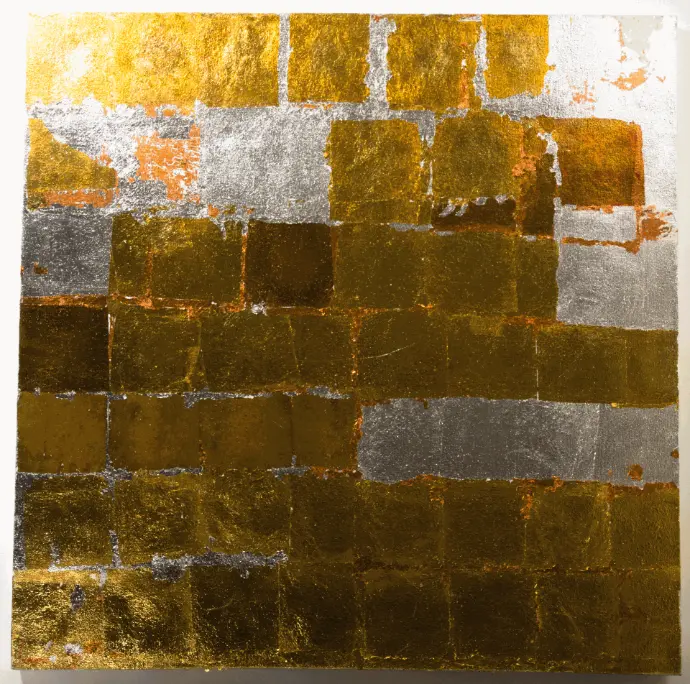 S3JWSTmetal foil ON CANVAS