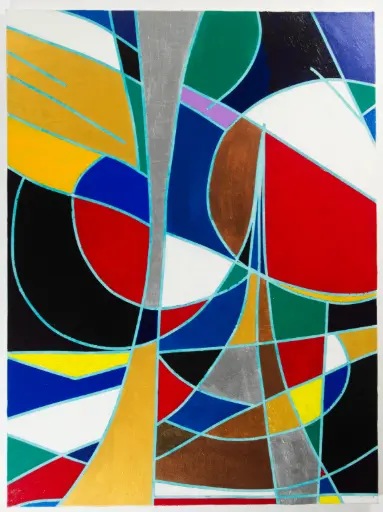 TUNNEL OF TERROR30X40 ACRYLIC ON CANVAS